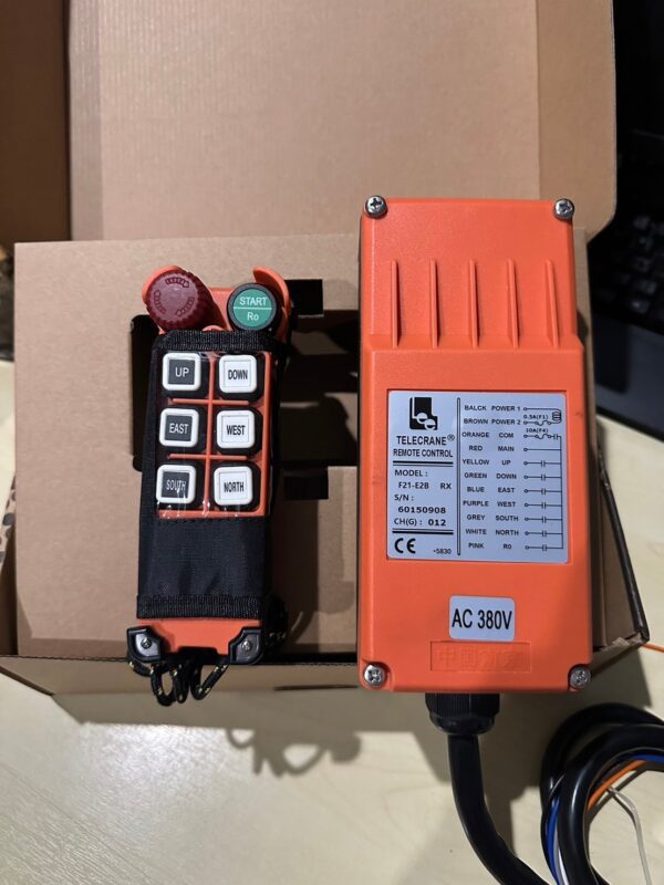 รีโมทย์เครนไร้สาย F24 F24+ TELECRANE - Image 6